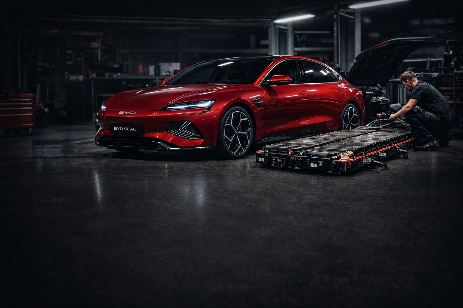ремонт батареи byd Blade Battery в Днепре